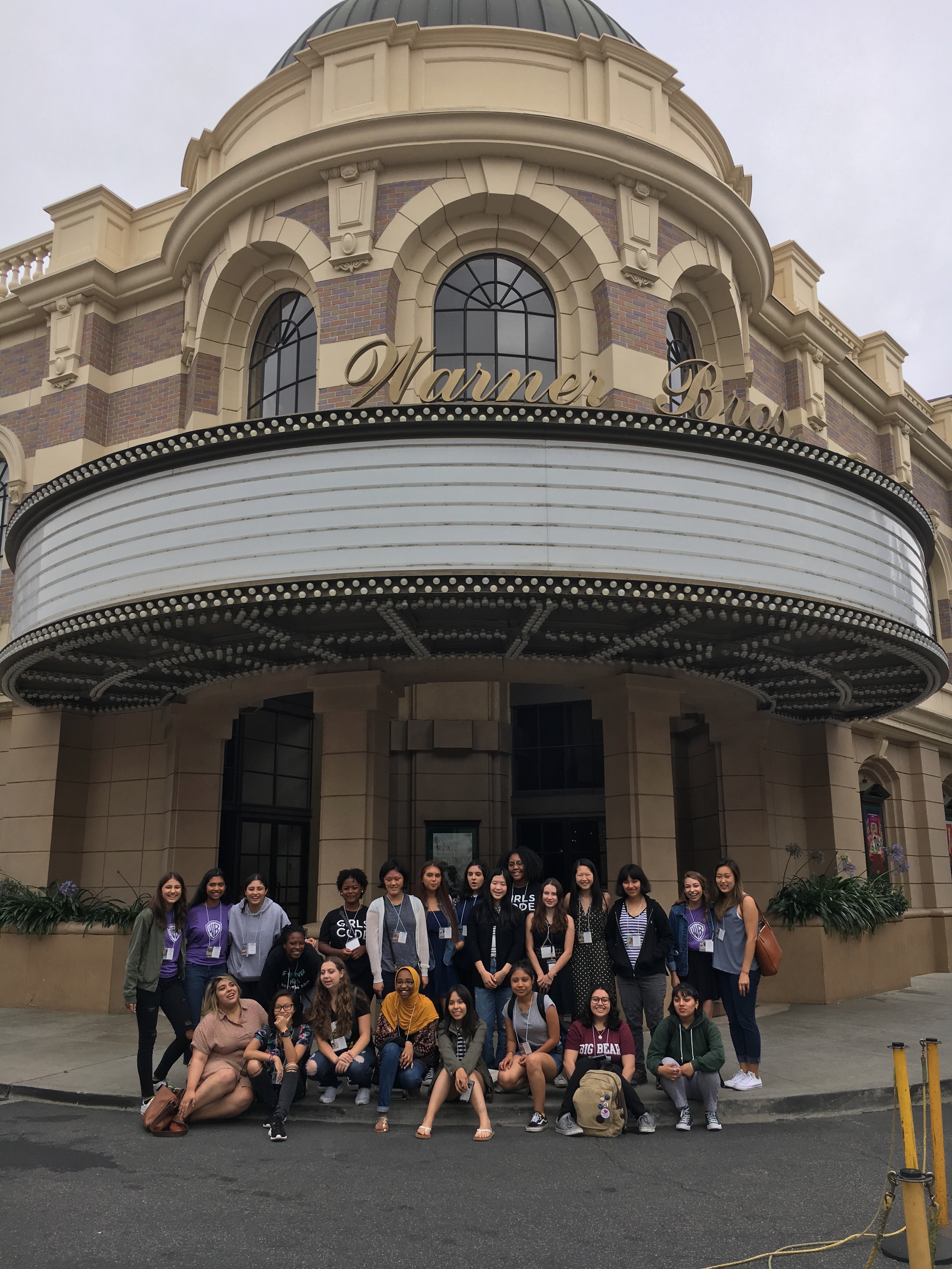 Our class on the lot