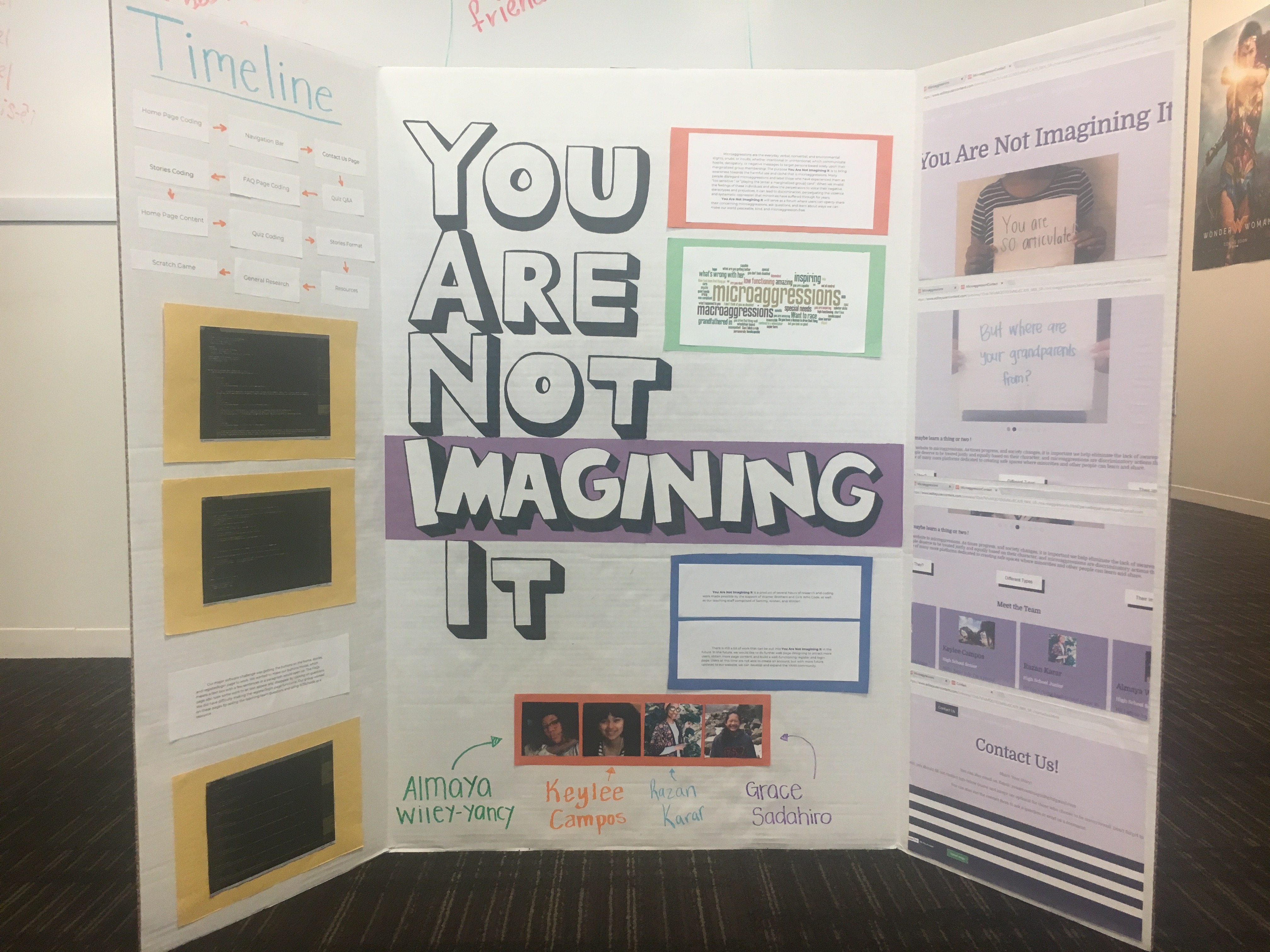 You Are Not Imagining It Poster Board