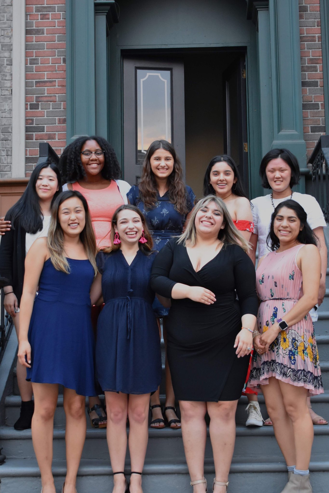 Group picture of the teaching team and some students at Graduation