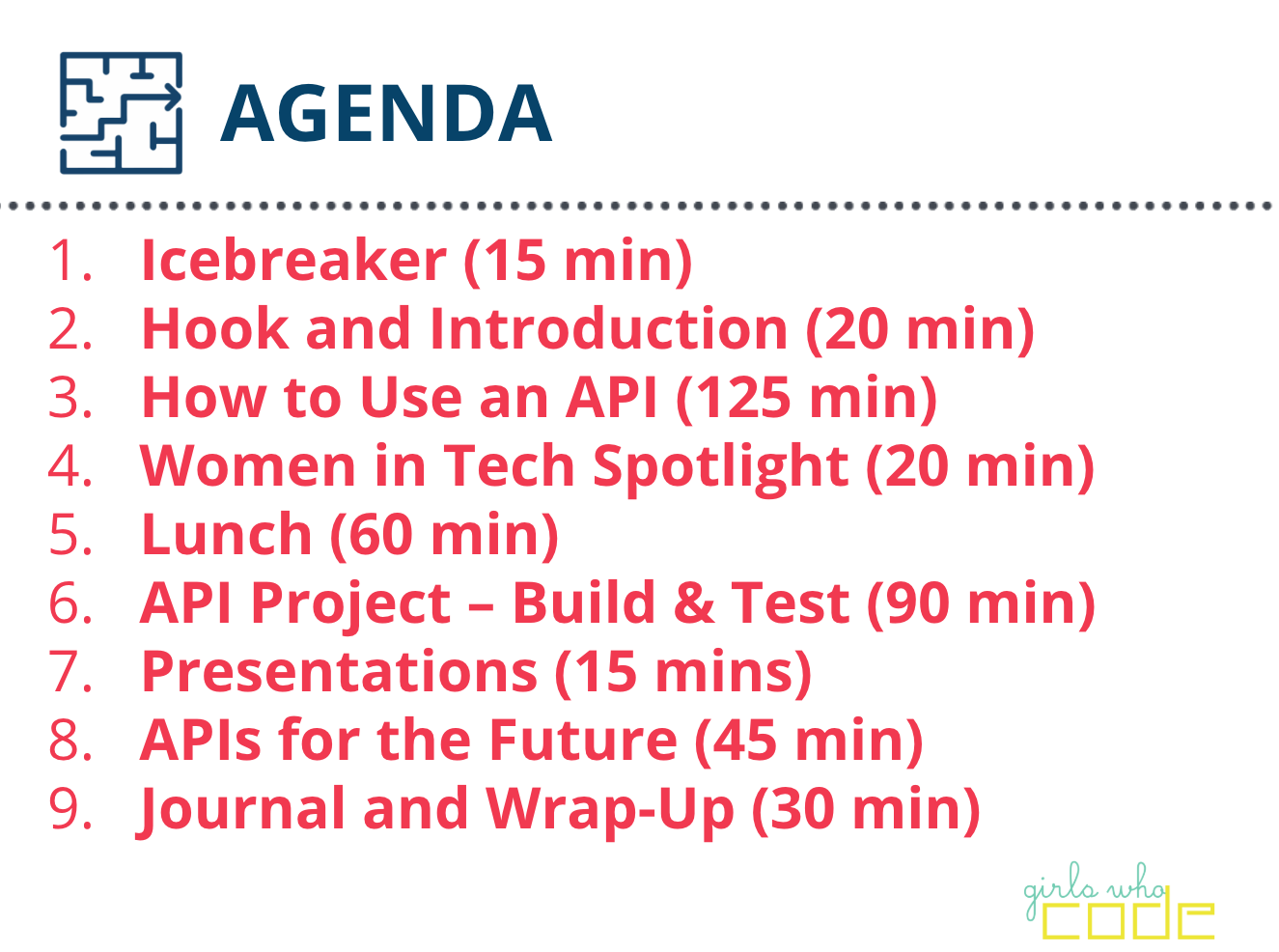 Agenda