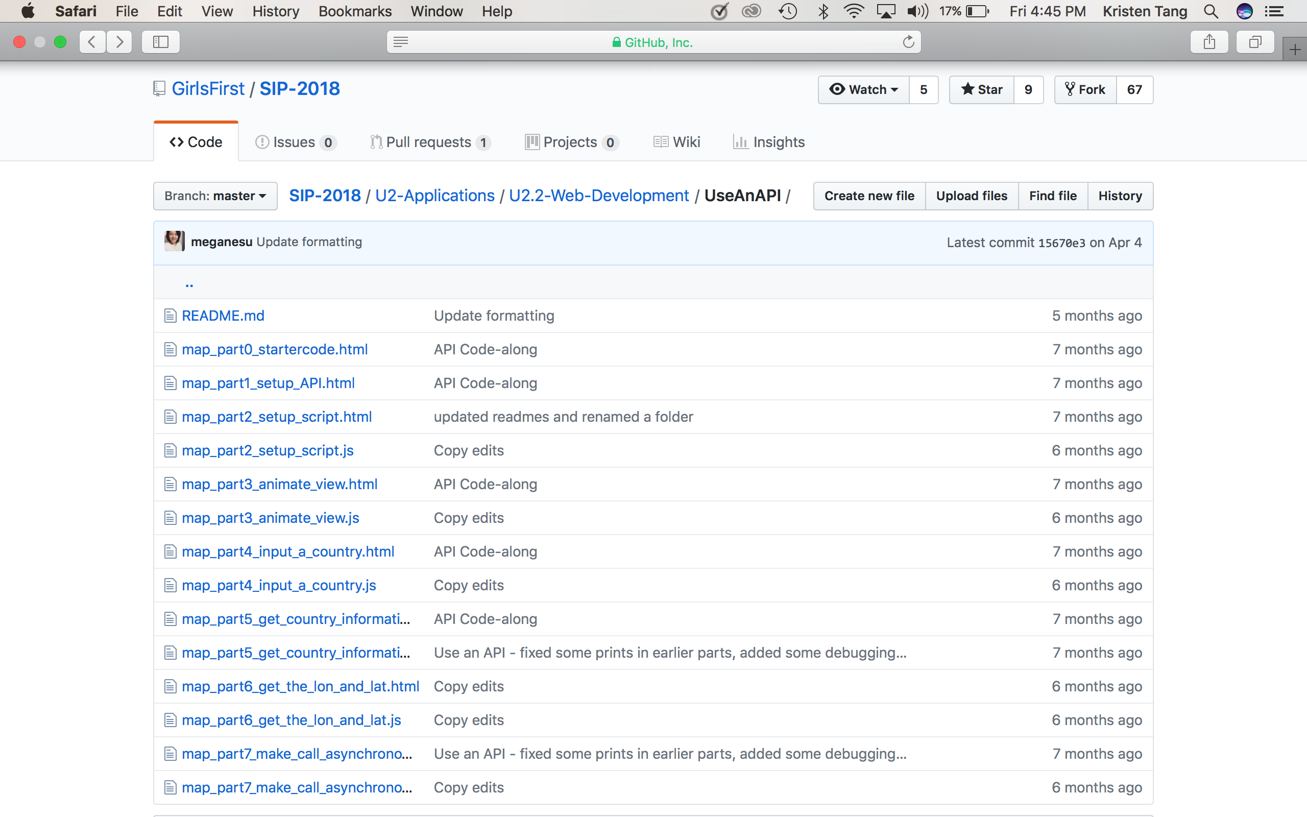 API Project Instructions