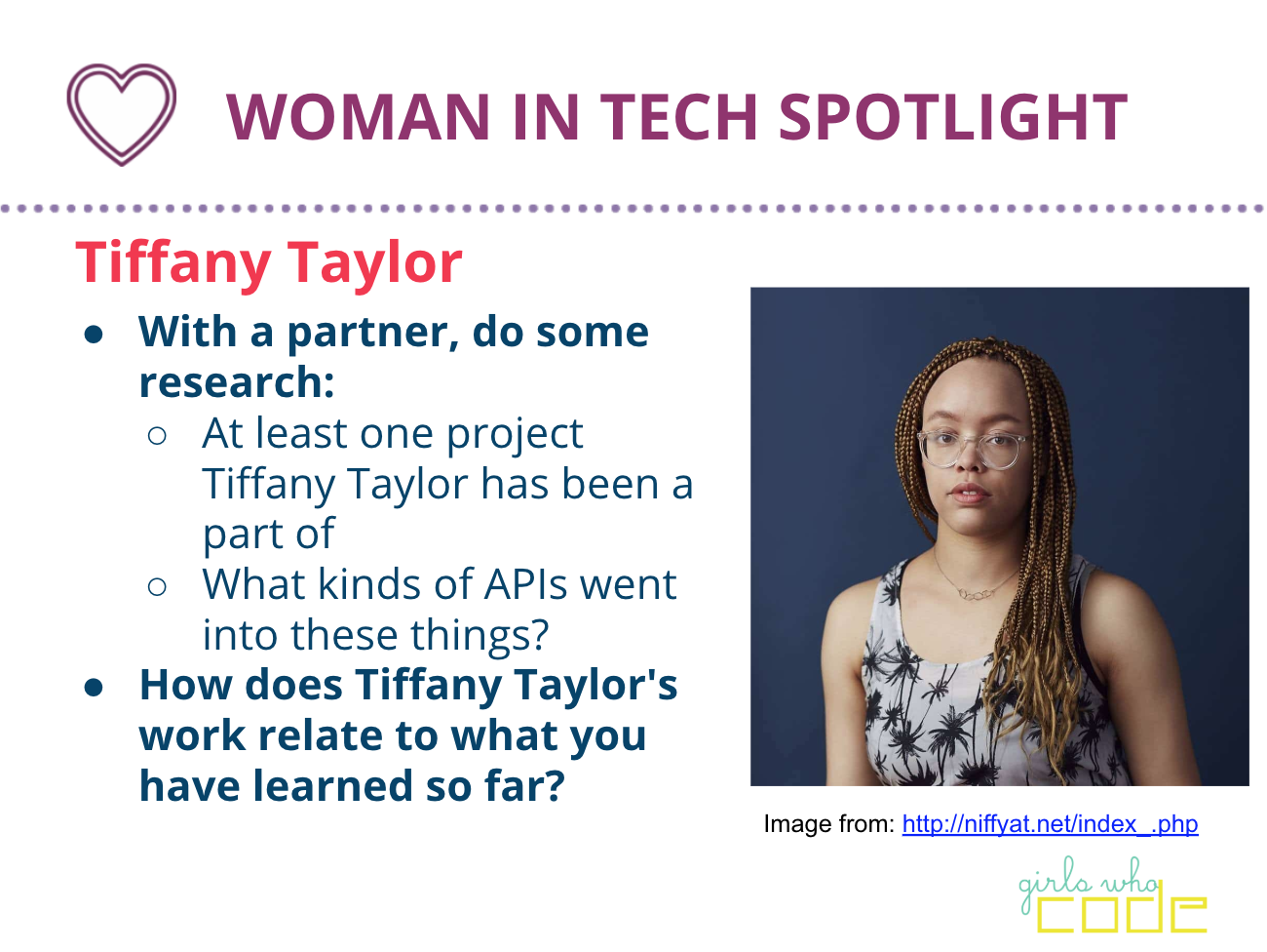 Women in Tech Slide