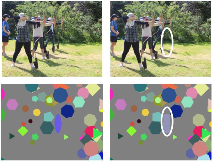 Example of stimuli used in the experiment